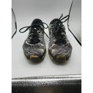 Nike Air Max 2016 Print Black Lace Up Mesh Running Sneakers Men 7.5 818135-100