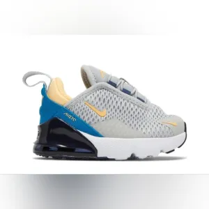 Nike Air Max 270 Go Grey/Melon Tint Boys Sneakers Size 5c