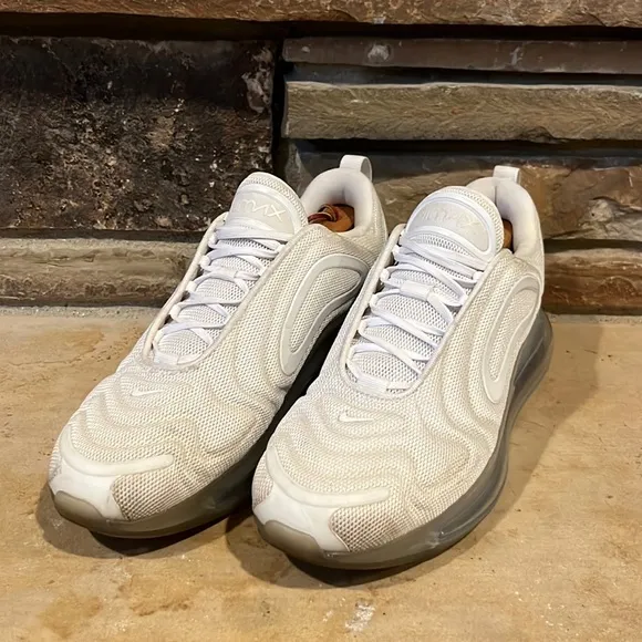 Nike Air Max 720 'Pure Platinum' White Sneakers