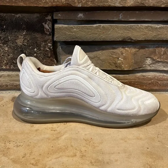 Nike Air Max 720 'Pure Platinum' White Sneakers