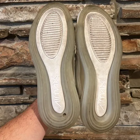 Nike Air Max 720 'Pure Platinum' White Sneakers