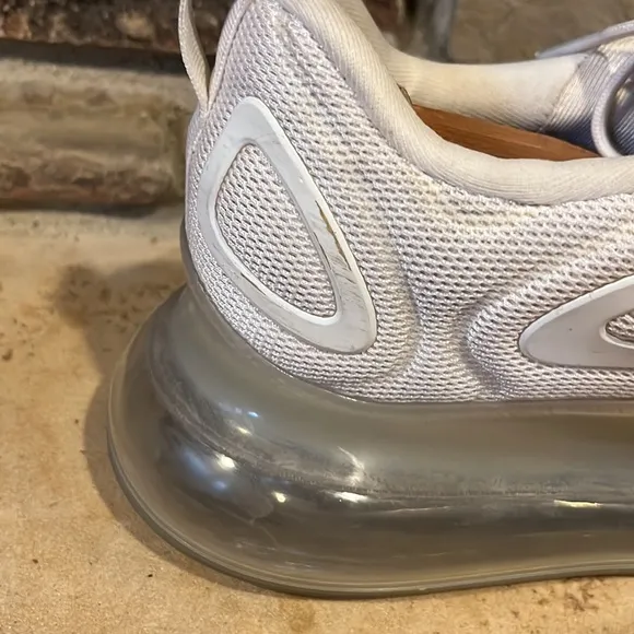 Nike Air Max 720 'Pure Platinum' White Sneakers