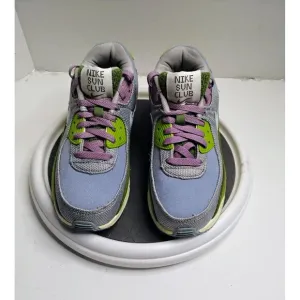 Nike Air Max 90 Sun Club Youth Sneakers Size 5.5Y Mesh &amp; Synthetic Multicolor