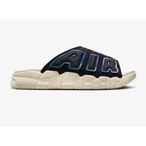 Nike Air More Uptempo Slides Men Size 8 Black Sandrift Sandals FB7799-001 NEW