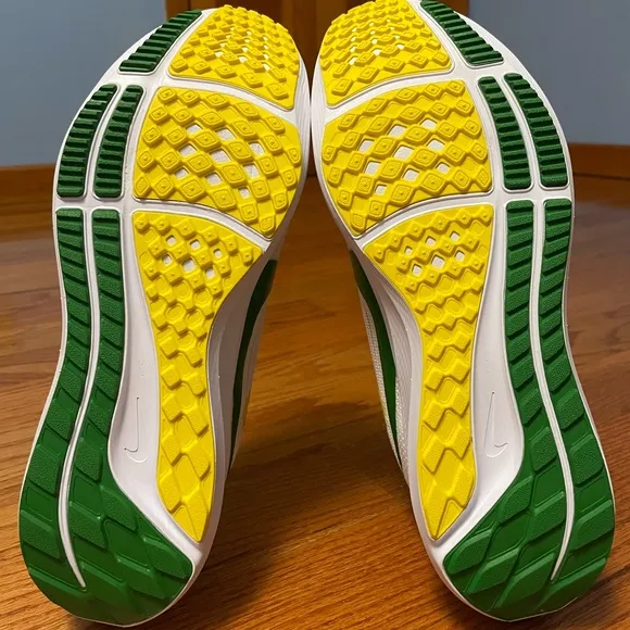 Nike Air Pegasus 40 Oregon Ducks Green White Yellow DZ5979-100 Men's Size 10