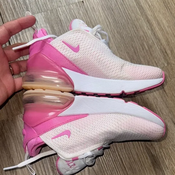 Nike Airmax 12C Kids Sneakers - White and Pink