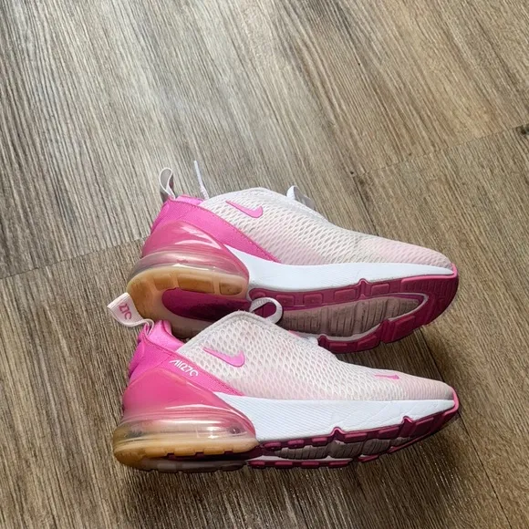 Nike Airmax 12C Kids Sneakers - White and Pink