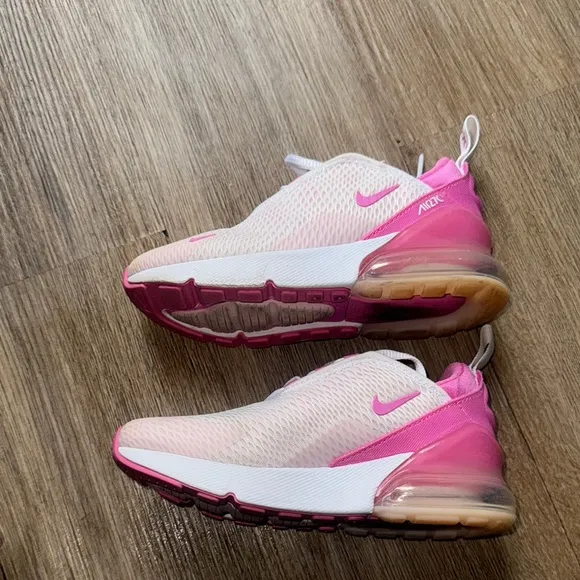 Nike Airmax 12C Kids Sneakers - White and Pink