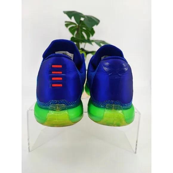 Nike Big Kids Kobe X 10 2015 ‘Emerald City’ Blue Mesh Sneakers Size 6Y US