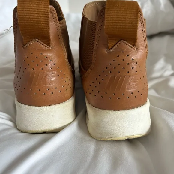 Nike Brown Air Max Thea Sneakers with Slip-On Design