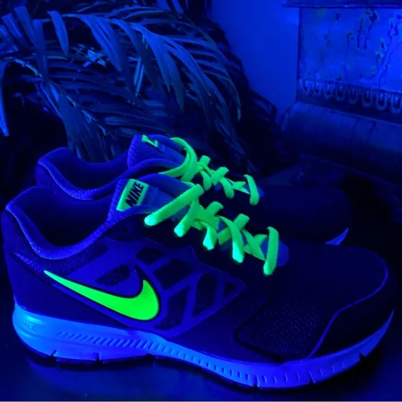 Nike Downshifter 6 Youth Black / Neon Green Sneakers