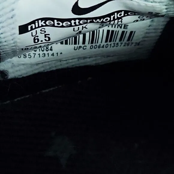 Nike Dunk Sky Hi Mesh Hidden Wedge Sneakers Black - Women's 6 - 579763-001
