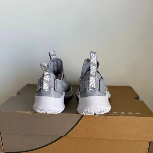 Nike Flex Runner 3 Grey/White Toddler Mesh Sneakers - SZ 12 C