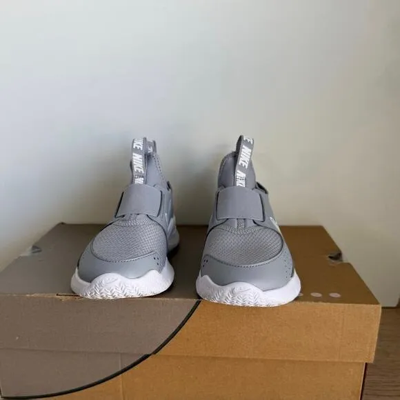 Nike Flex Runner 3 Grey/White Toddler Mesh Sneakers - SZ 12 C