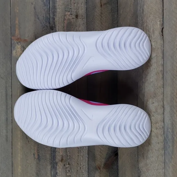 Nike Flex Runner (GS) Youth Girls 7 Women's 9 Slip On Sneakers Fireberry