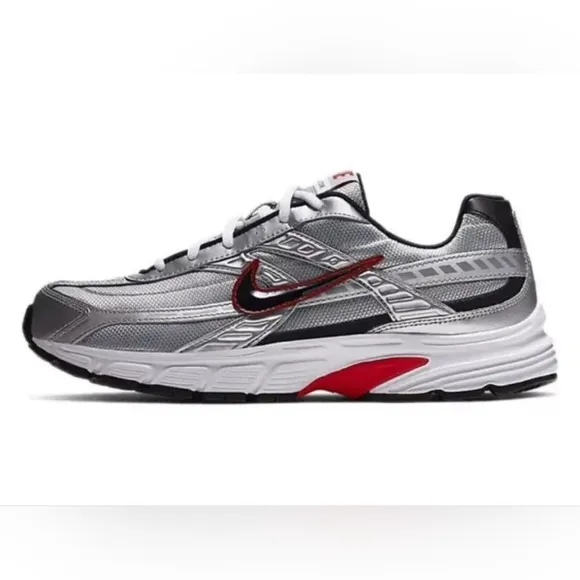 NIKE Iniator Metallic Mesh Lace-Up Running Sneakers EUC