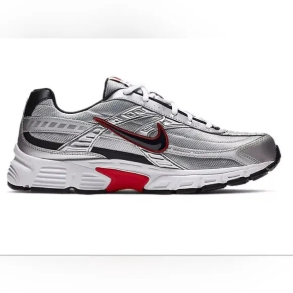 NIKE Iniator Metallic Mesh Lace-Up Running Sneakers EUC