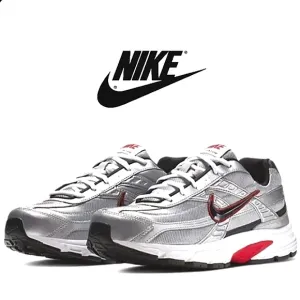 NIKE Iniator Metallic Mesh Lace-Up Running Sneakers EUC