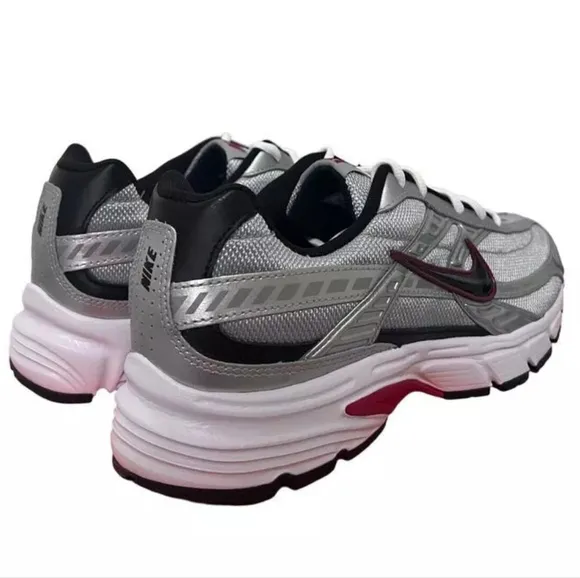 NIKE Iniator Metallic Mesh Lace-Up Running Sneakers EUC