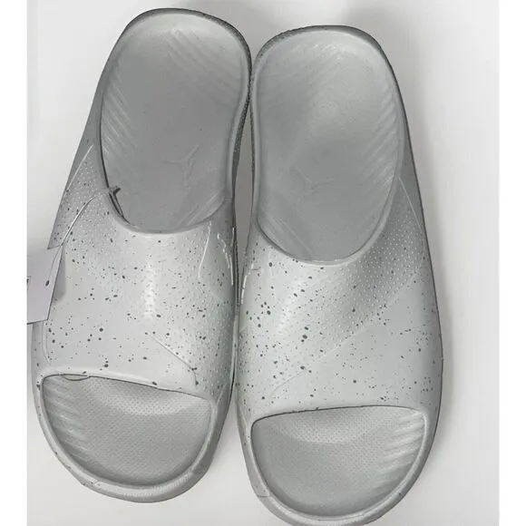 Nike Jordan Post Slides Light Silver DX5575-003 Men's Size 10‎ New