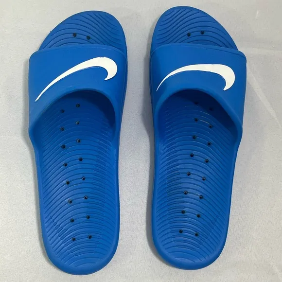 Nike Kawa Slides Blue/White - Men’s 15