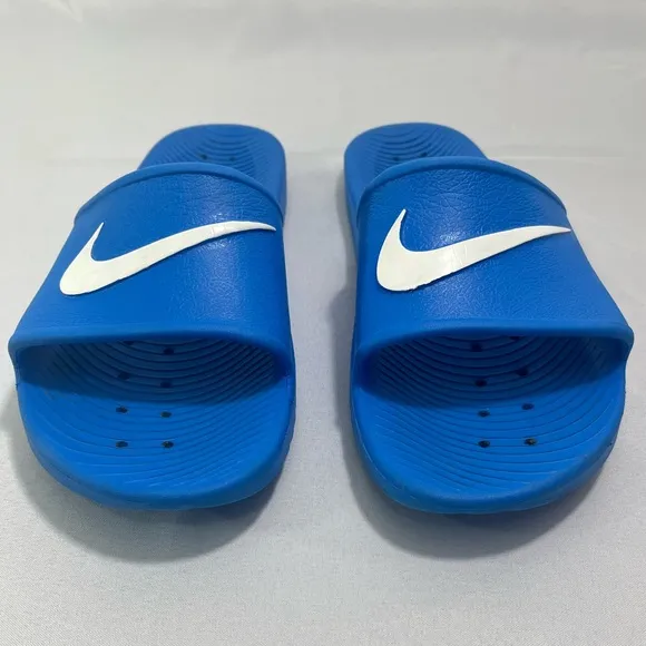 Nike Kawa Slides Blue/White - Men’s 15