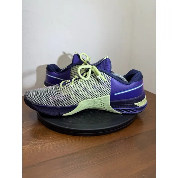 Nike Men's Metcon 8 AMP Purple Athletic Training Lifting Gym Sneakers Size 12.5