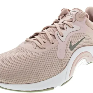Nike Pink Sneakers with Breathable Mesh and Sleek Design