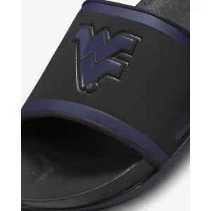 Nike Size 13 Off court Slides Men's West Virginia DD0555-001 Sandals Black Navy