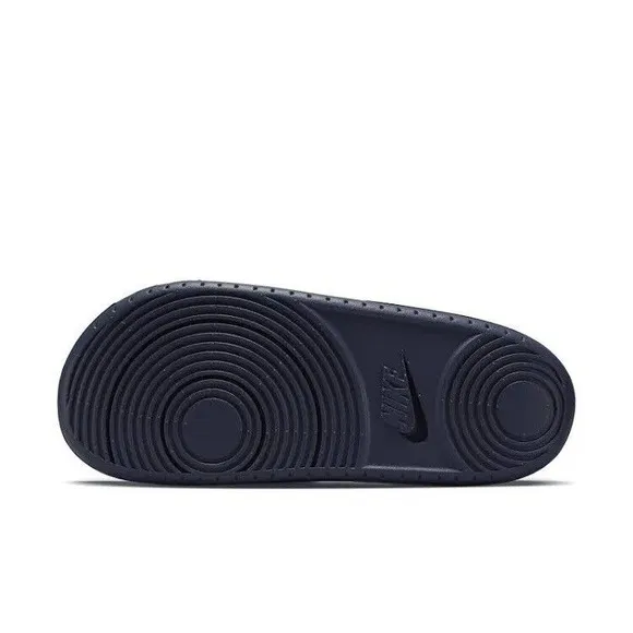 Nike‎ Size 13 Off court Slides Men's West Virginia DD0555-001 Sandals Black Navy
