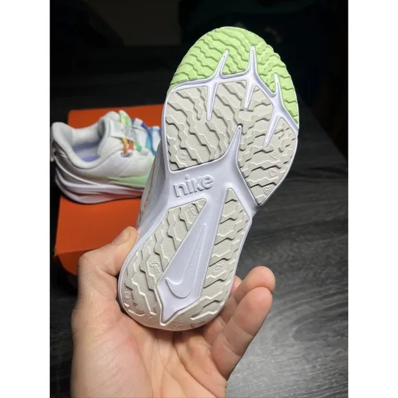Nike Star Runner 4 NN SE (PS) White/Multi Girl's Slip On Sneakers-Size 12C NWB