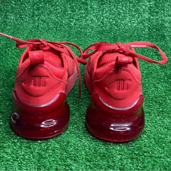 Nike SZ 1.5 Youth Air 270 Max Kids Red Sneakers