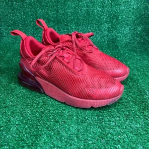Nike SZ 1.5 Youth Air 270 Max Kids Red Sneakers