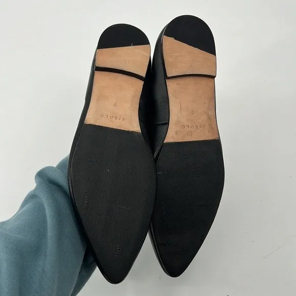 Nisolo Ava Ballerina Flats Black Size 9