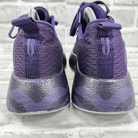 NoBull Camo Runner   Women 10.5/ Men 9 Purple Mesh Training Running Sneakers