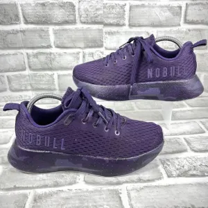 NoBull Camo Runner   Women 10.5/ Men 9 Purple Mesh Training Running Sneakers