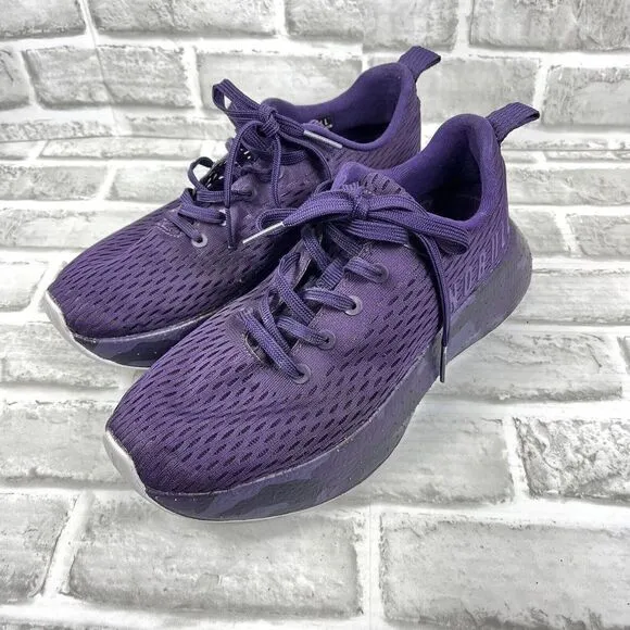 NoBull Camo Runner   Women 10.5/ Men 9 Purple Mesh Training Running Sneakers