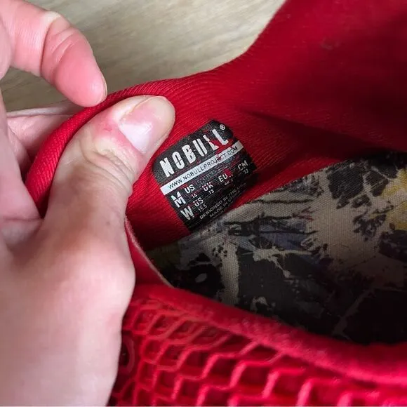 NoBull Mesh Runner Sneakers Red