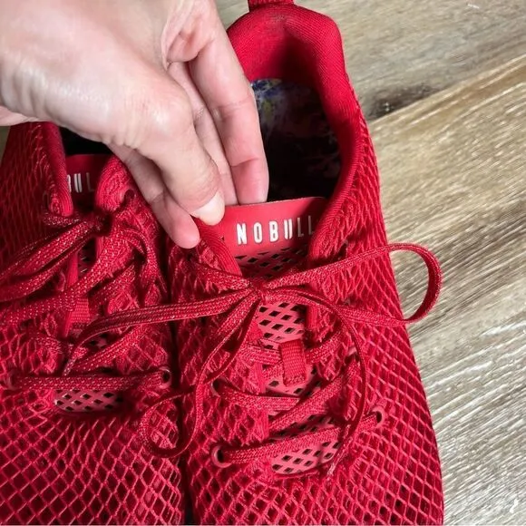 NoBull Mesh Runner Sneakers Red