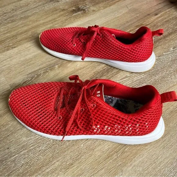 NoBull Mesh Runner Sneakers Red