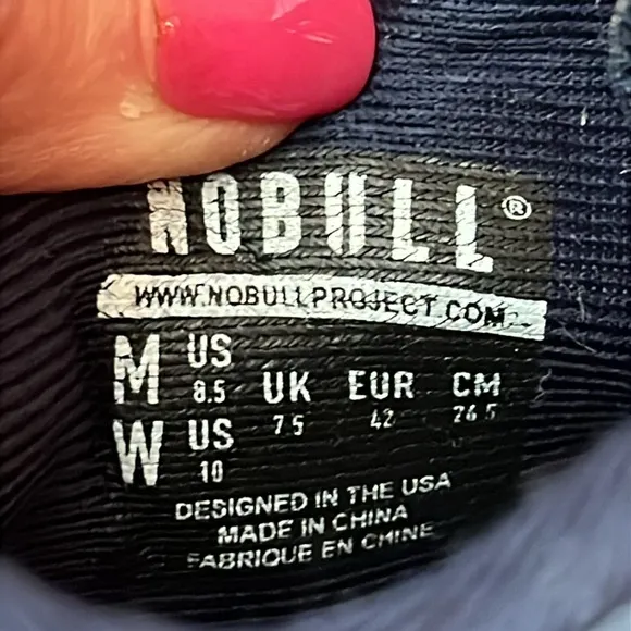 NoBull Navy Mesh Runners M8.5 W10