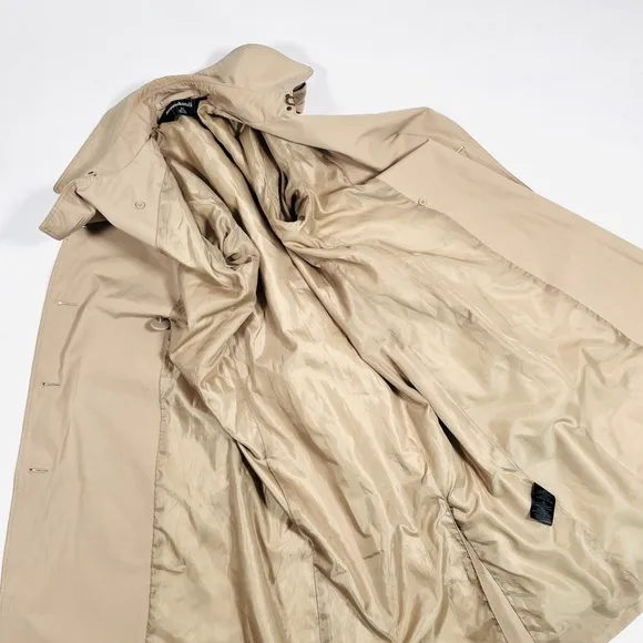 NORMA KAMALI double breasted trench coat