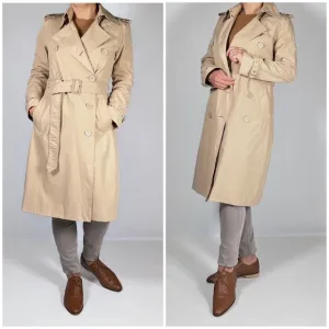 NORMA KAMALI double breasted trench coat