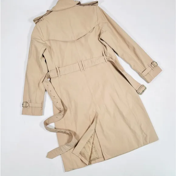 NORMA KAMALI double breasted trench coat