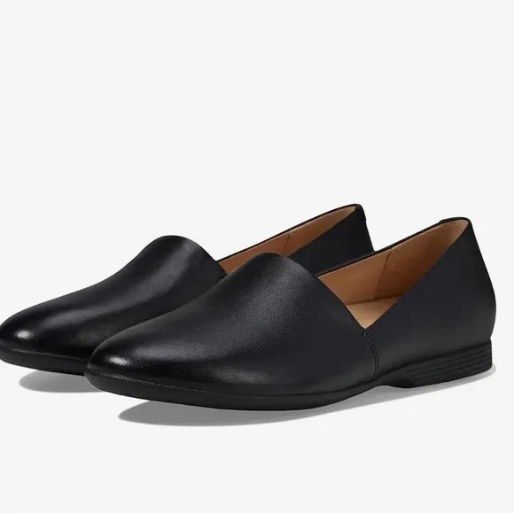 NWB Women's Dansko Larisa black leather flats comfort size 41 US 10.5-11 1624