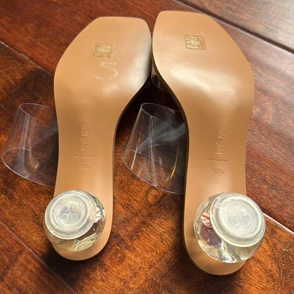 NWOB Cult Gaia Jila Sandal in Orchid Clear, Size 39.5