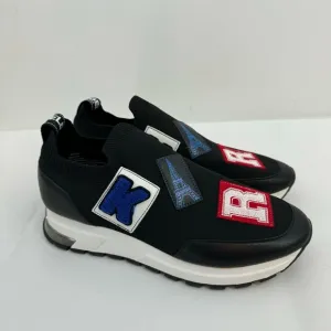NWOB KARL LAGERFELD PARIS Women Meadow Graphic Slip-On Sneakers Size 9.5