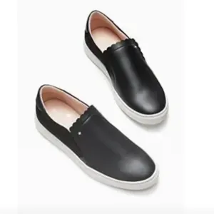 NWOB Kate Spade Aleta Scalloped Slip-on Sneakers