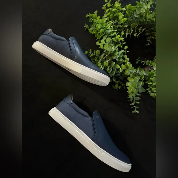 NWOB Kate Spade Aleta Scalloped Slip-on Sneakers