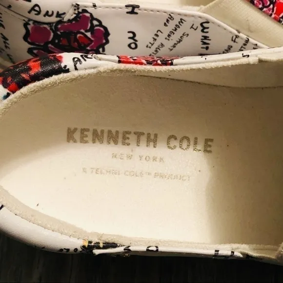NWOB Kenneth Cole Floral Mara Slip-On Sneakers